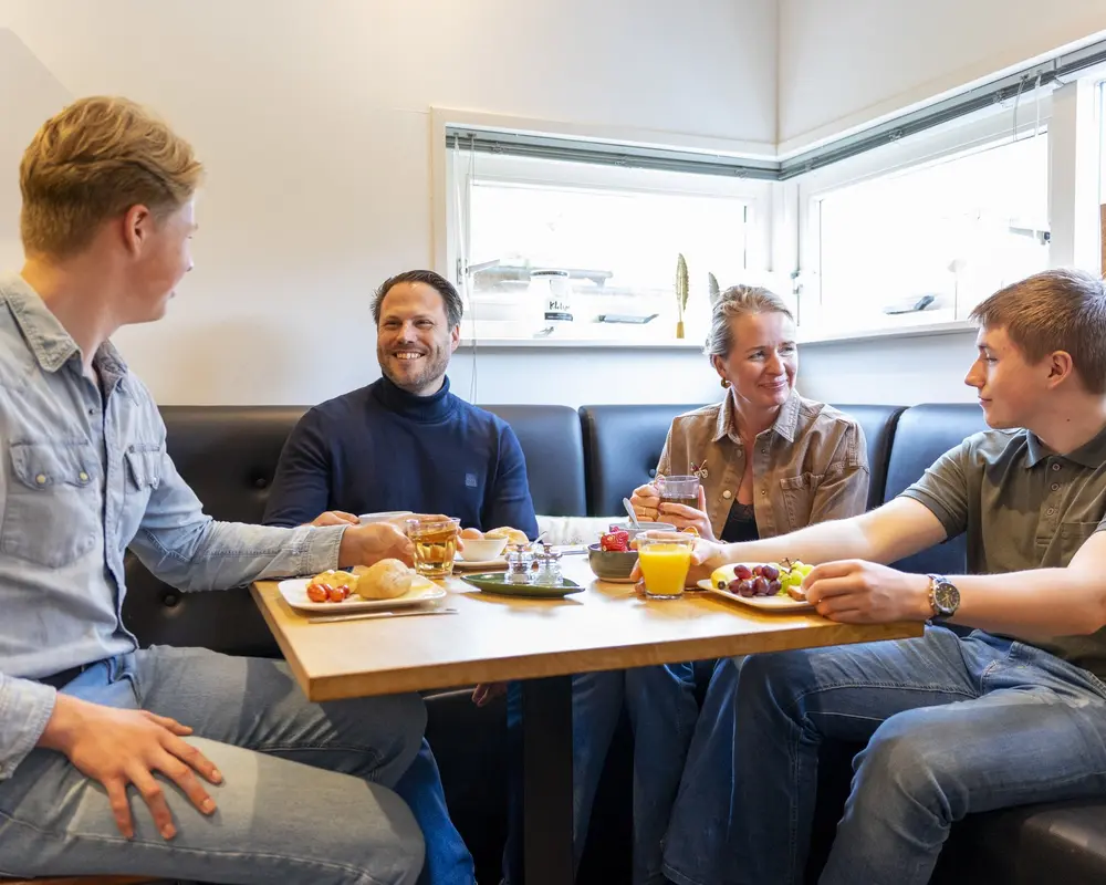 De Vlindertuin ligt op een ideale locatie