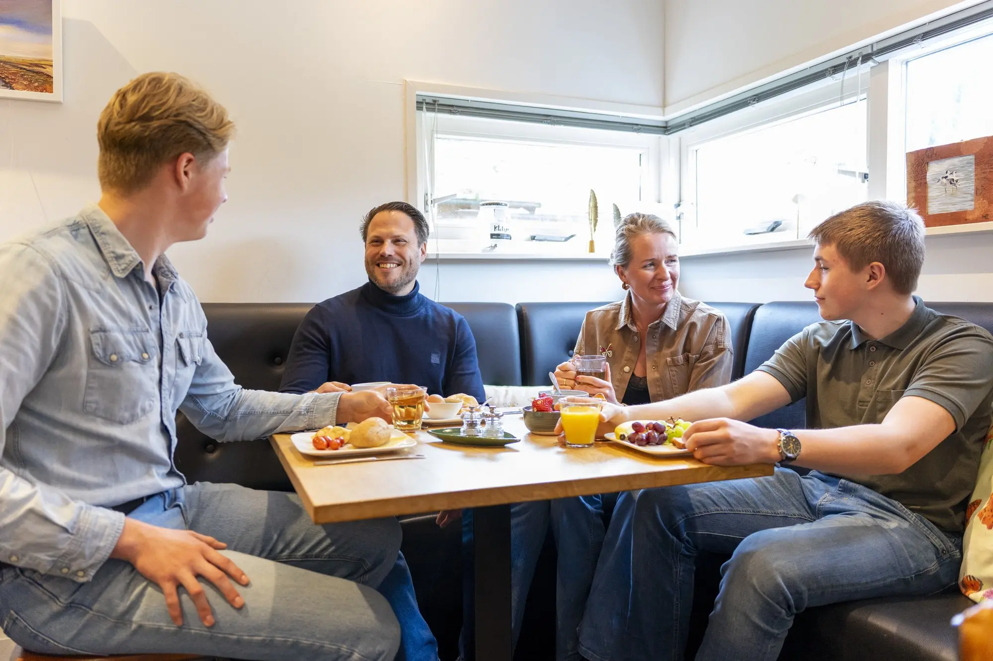 De Vlindertuin ligt op een ideale locatie
